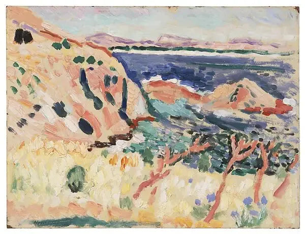 Marine (La Moulade) - Henri Matisse image 1 copie peinte à la main à l’huile