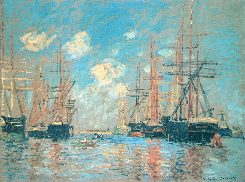 Морський, порт Амстердама W298 - Клод Моне