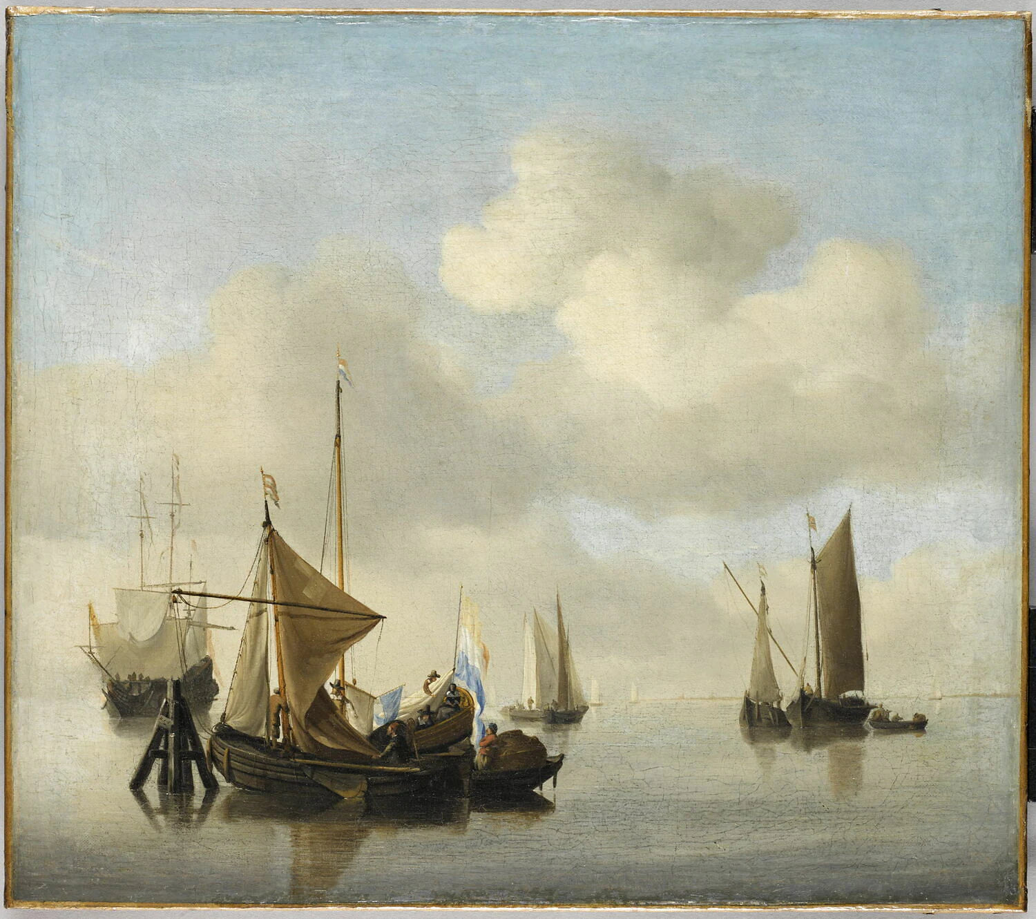 Marine par temps calme - Willem van de Velde Le jeune
