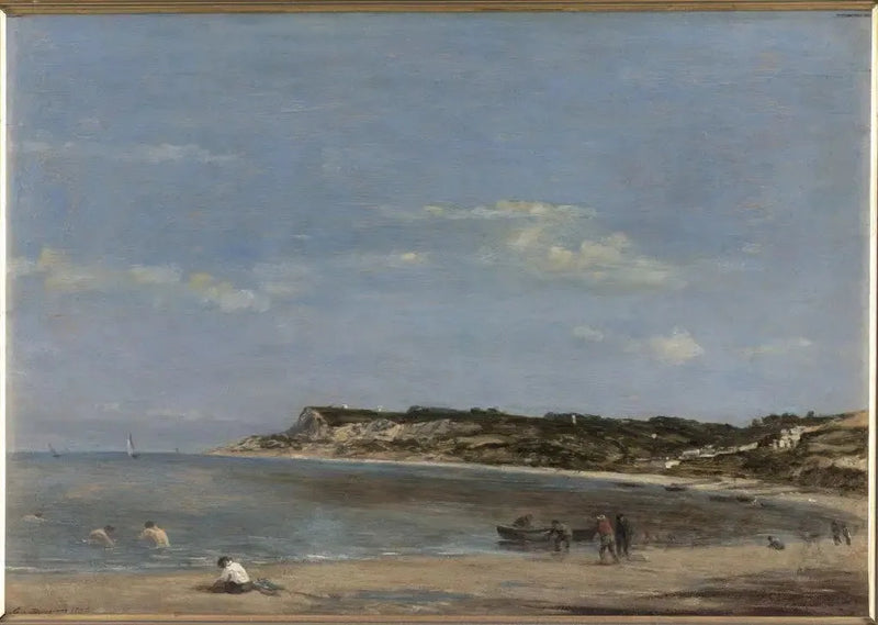 Marine, rivage normand - Eugène Boudin