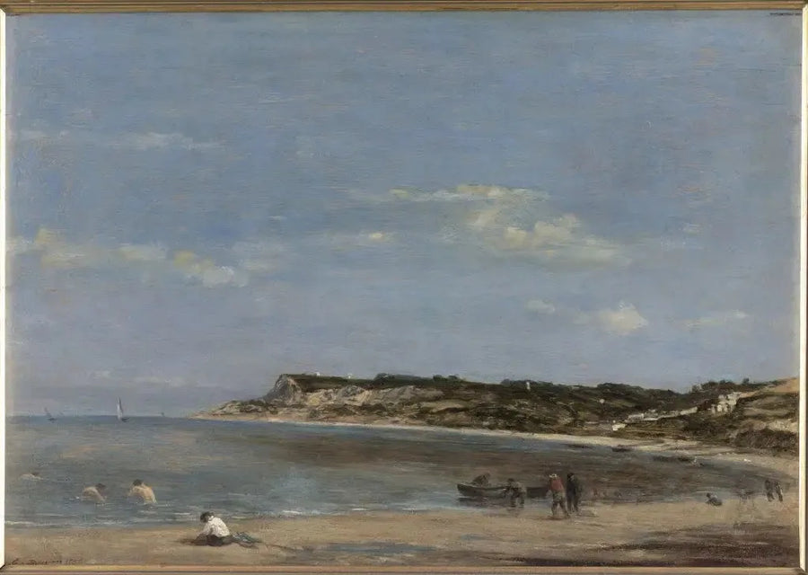 Marine, rivage normand - Eugène Boudin