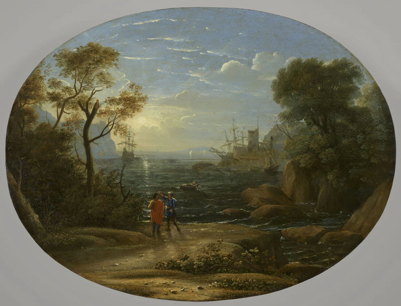 Marine. Soleil couchant - Claude Gellée