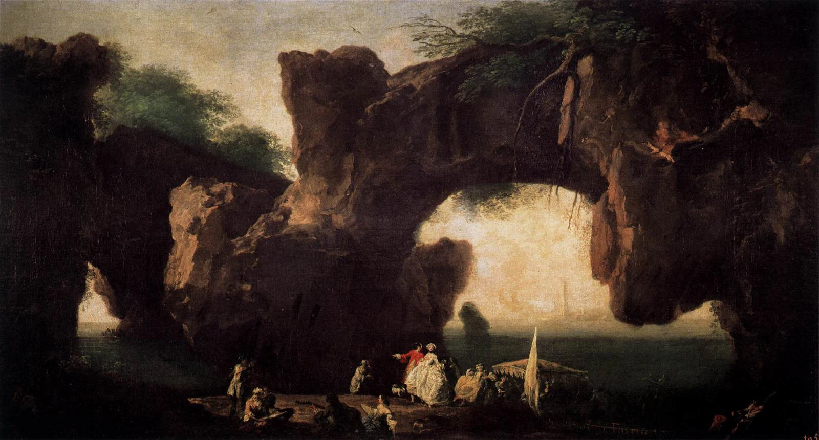 Marine, vue de Sorrente - Joseph Vernet