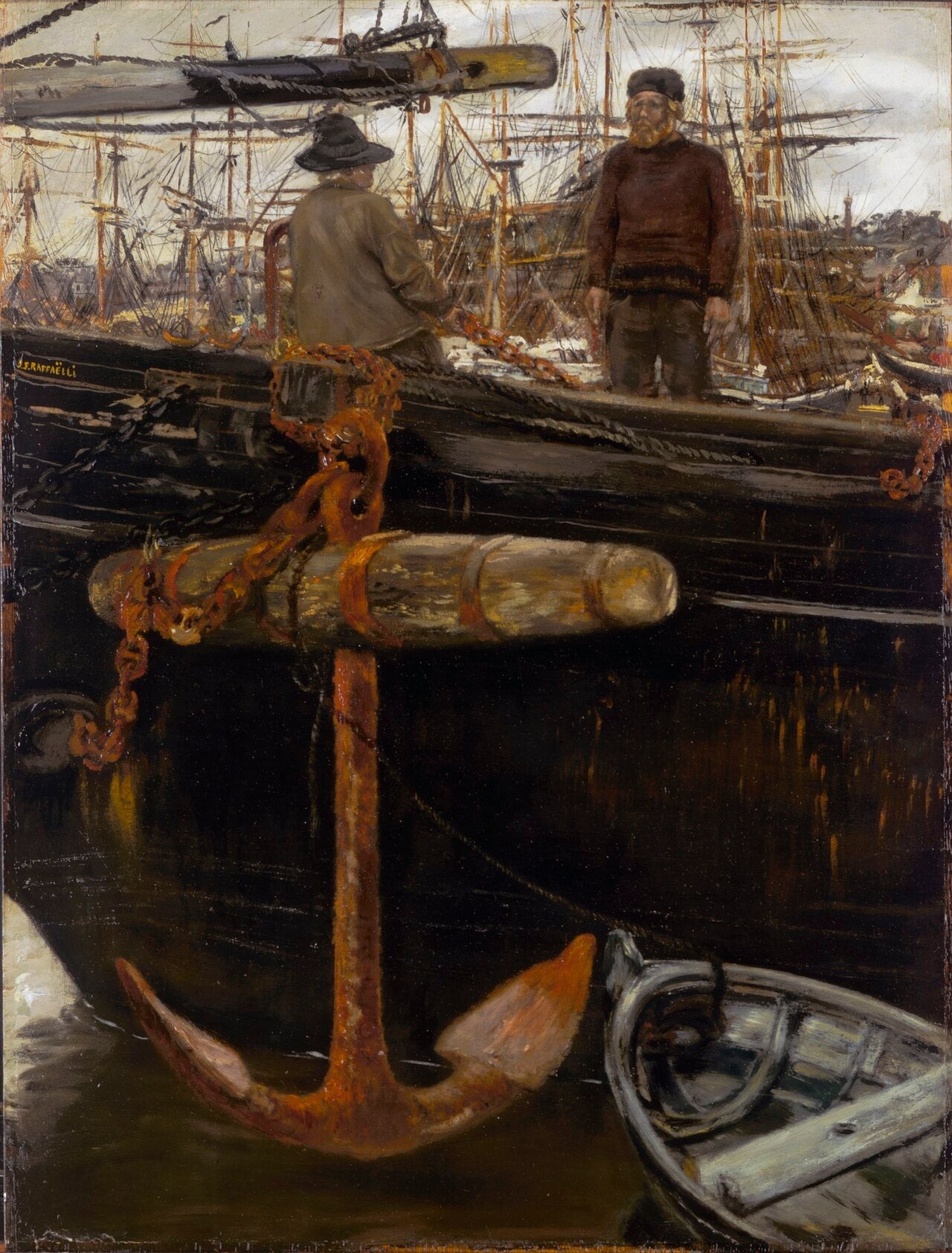 Marins du Nord - Jean-François Raffaëlli image 1 tableau peint à l’huile sur toile