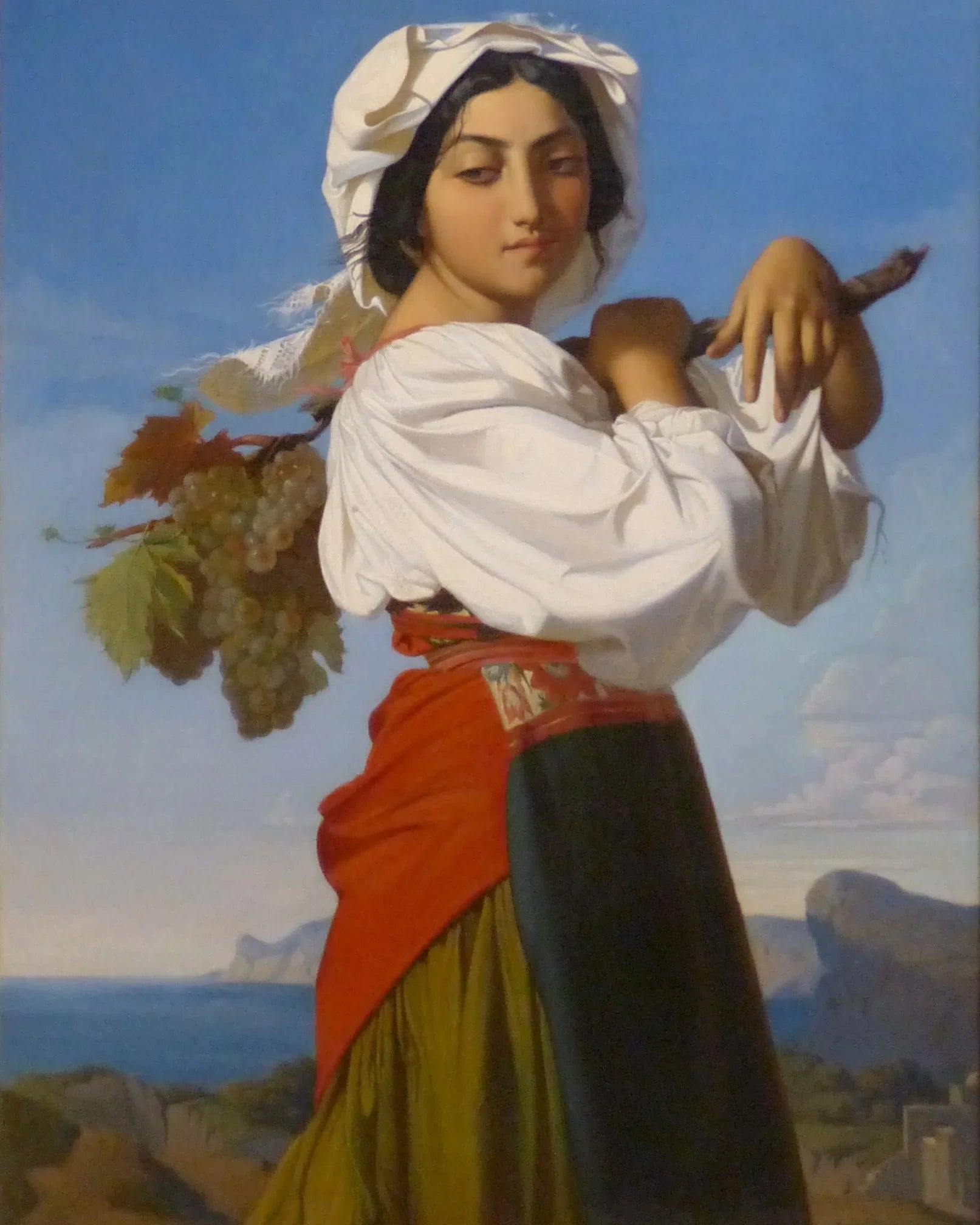 Mariuccia - Henri Lehmann image 1 reproduction artisanale de tableau