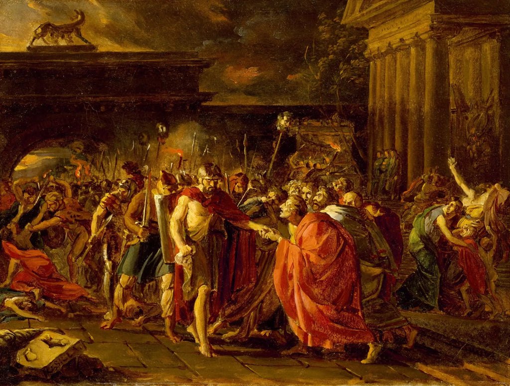 Marius de retour à Rome - François Gérard image 1 reproduction réalisée par Alpha Reproduction