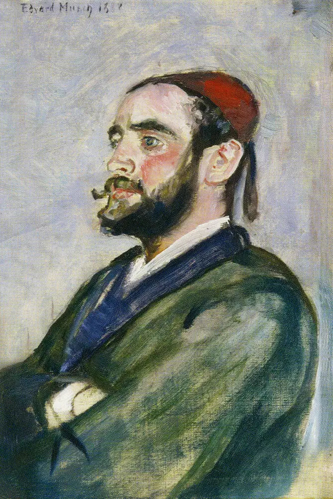 Marius Selmer - Edvard Munch image 1 reproduction artisanale de tableau