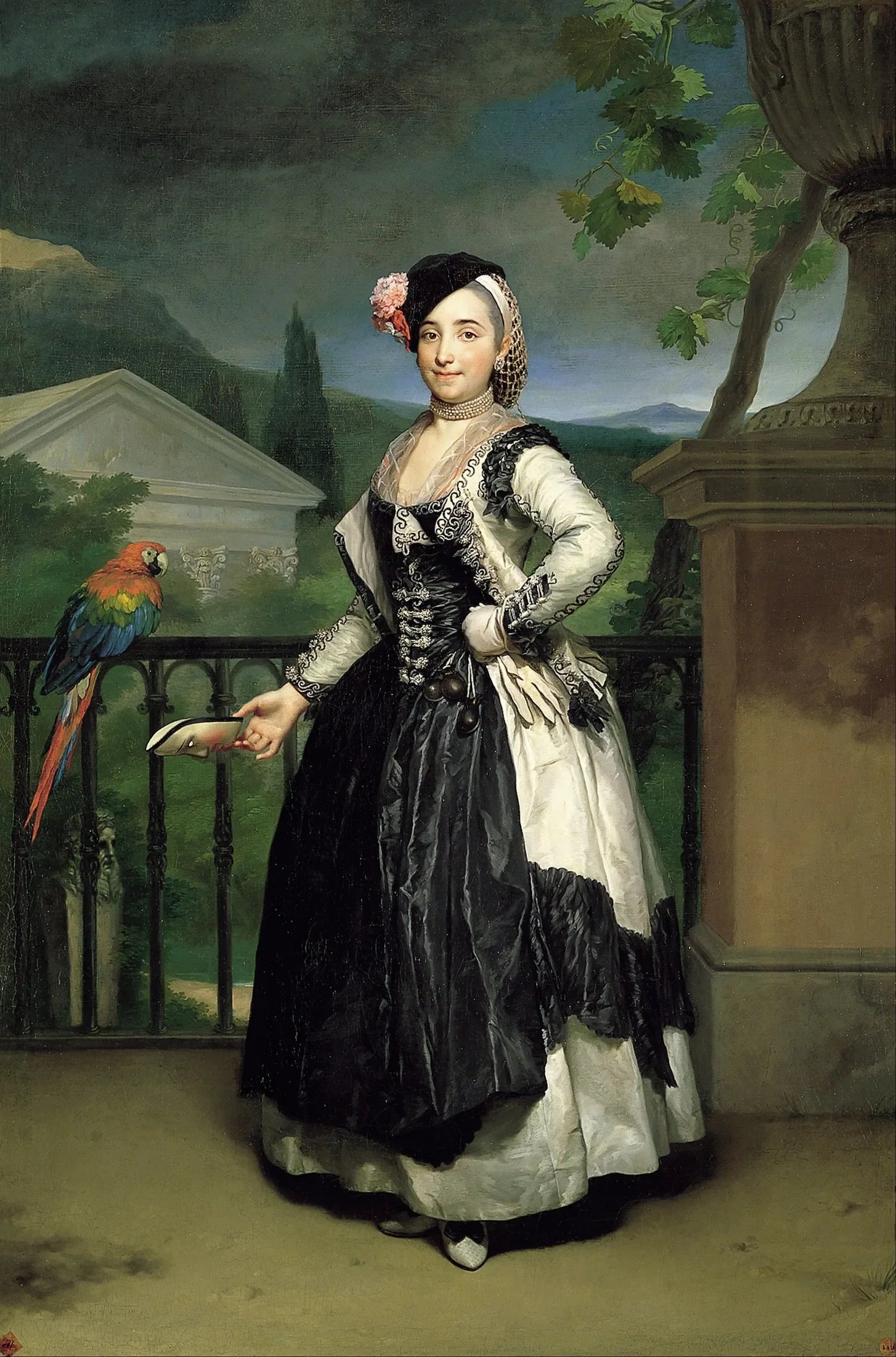 Marquesa de Llano - Anton Raphael Mengs image 1 reproduction de peinture à l’huile
