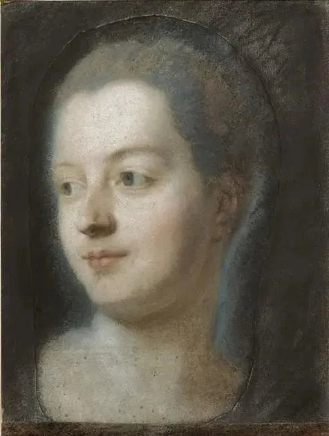 Marquise de Pompadour - Maurice-Quentin de La Tour