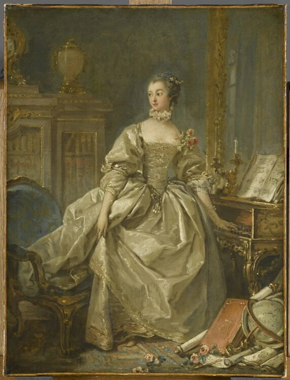 La Marquise de Pompadour (1721-1764) - François Boucher