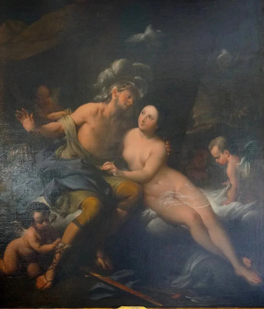 Mars et Vénus - Charles Le Brun