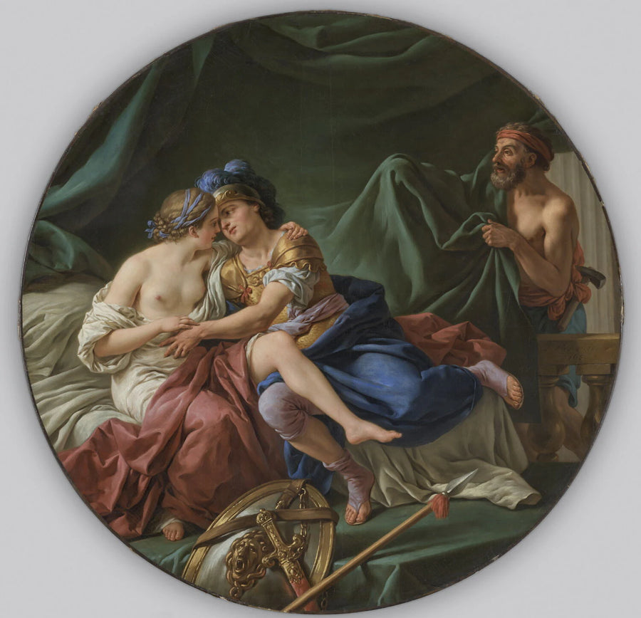 Mars et Vénus surpris par Vulcain - Louis Jean-François Lagrenée