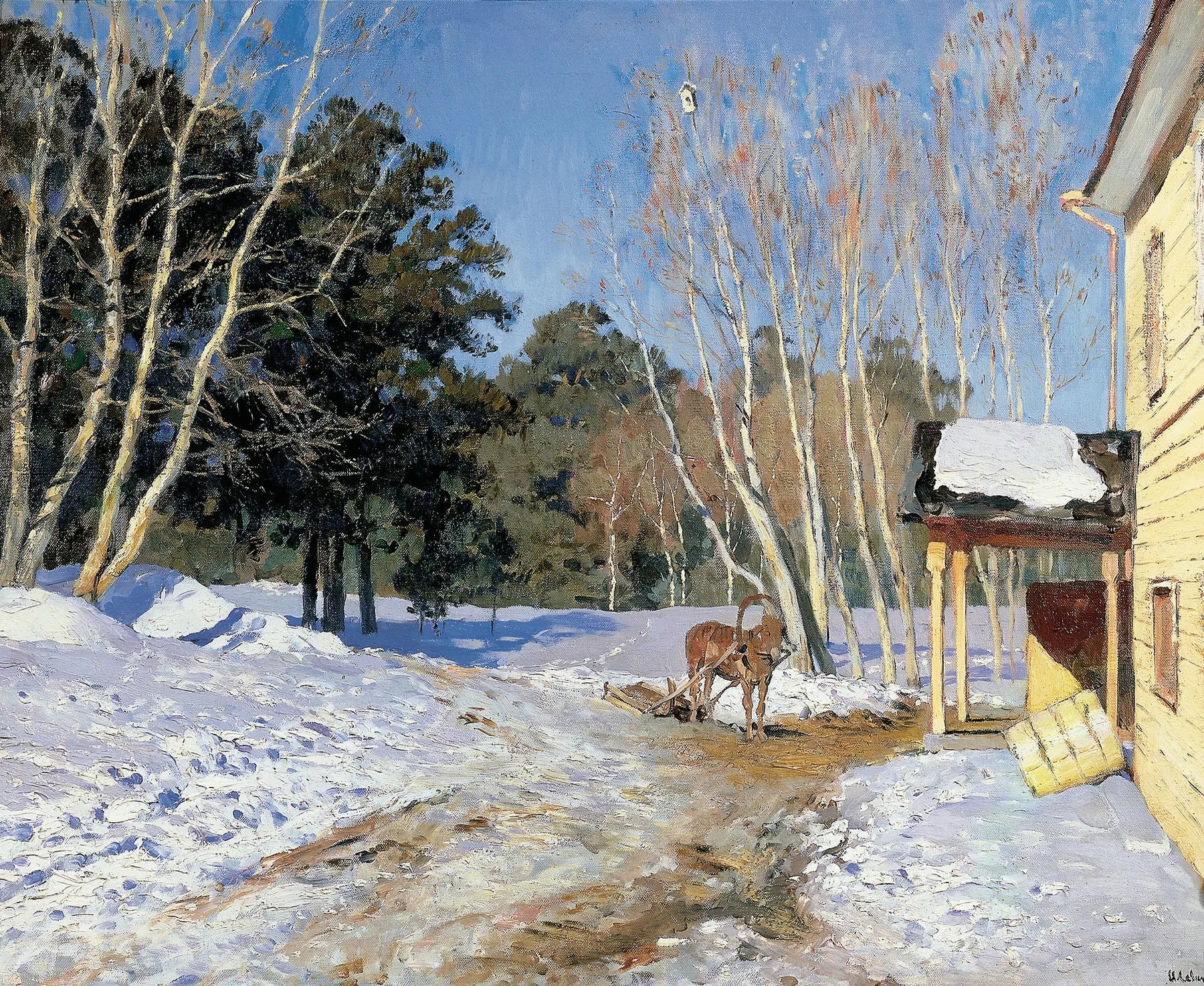Mars - Isaac Levitan image 1 reproduction de peinture à l’huile