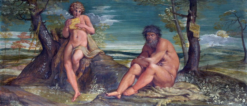 Marsyas et l'Olympe - Annibale Carracci