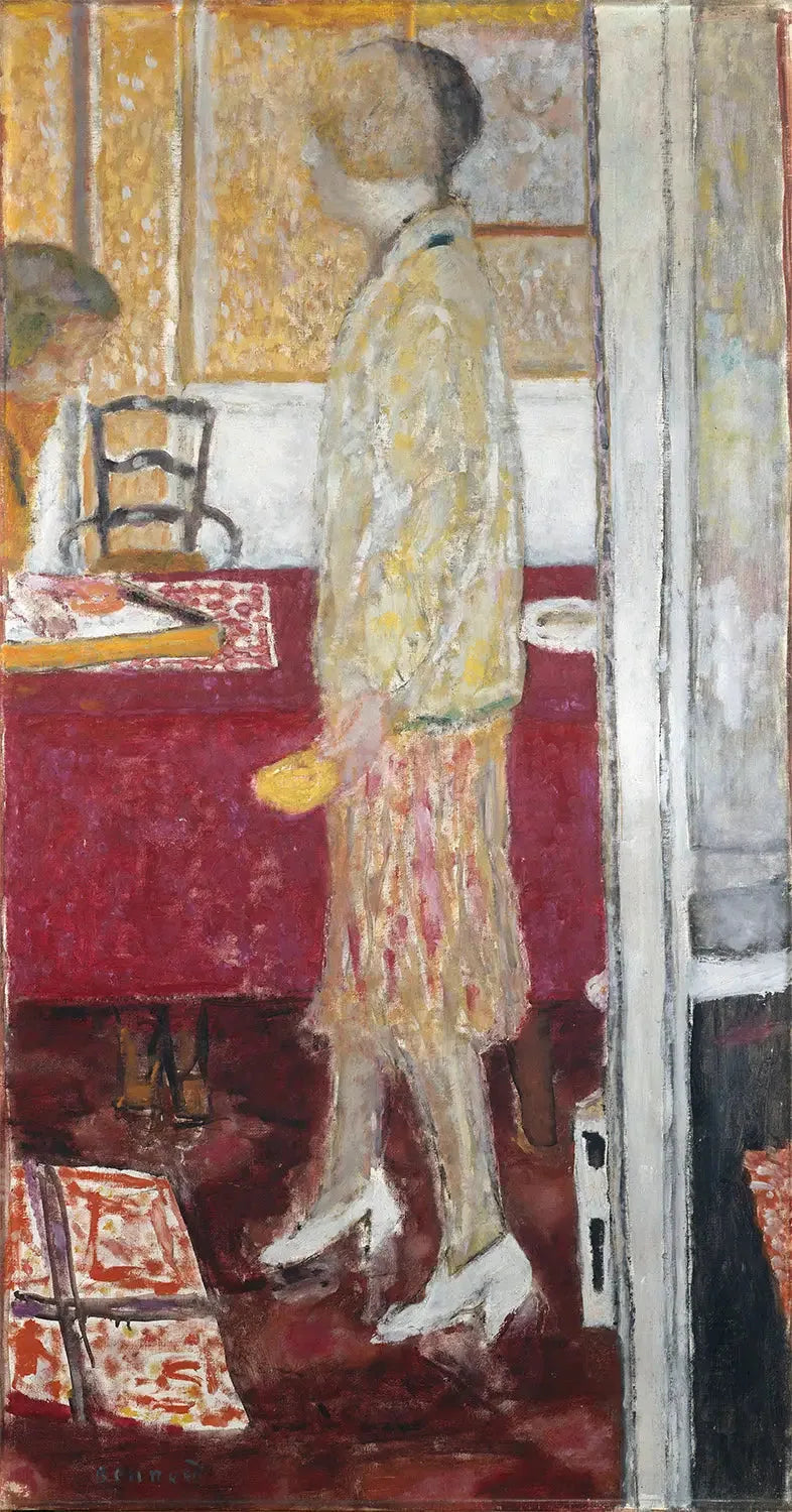 Marthe dans la salle à manger au Cannet - Pierre Bonnard