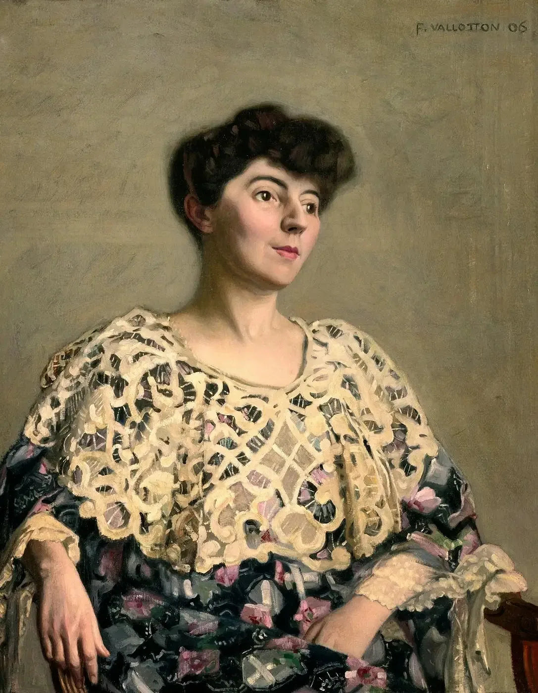 Marthe Mellot - Félix Vallotton image 1 reproduction de peinture à l’huile