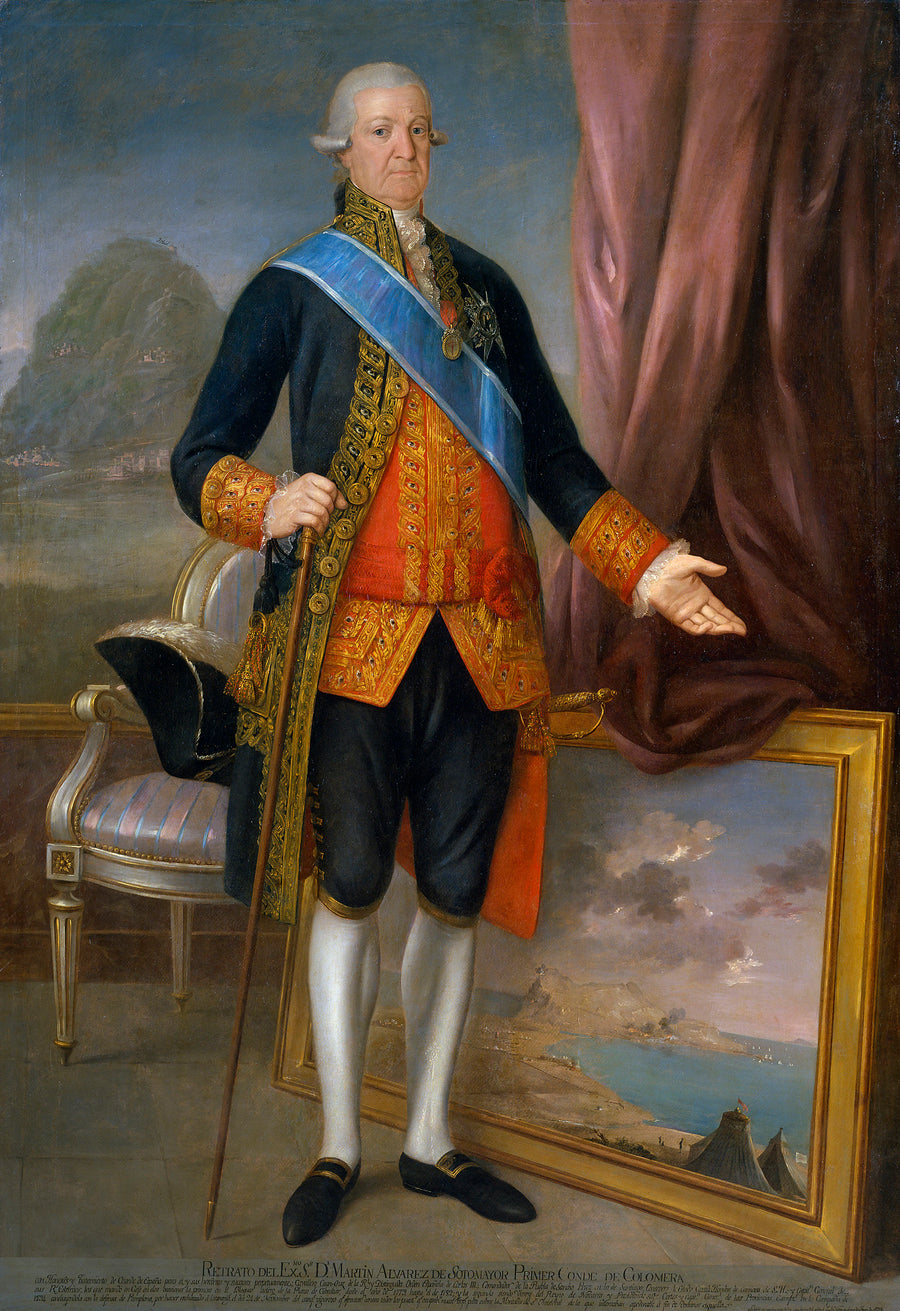 Martin Antonio Álvarez de Sotomayor et Soto-Flores, comte de Colomera - Agustín Esteve y Marqués
