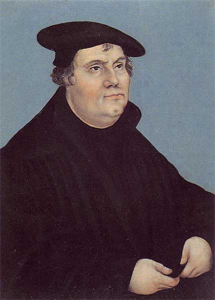Martin Luther - Lucas Cranach the Elder image 1 copie de tableau peinte à la main