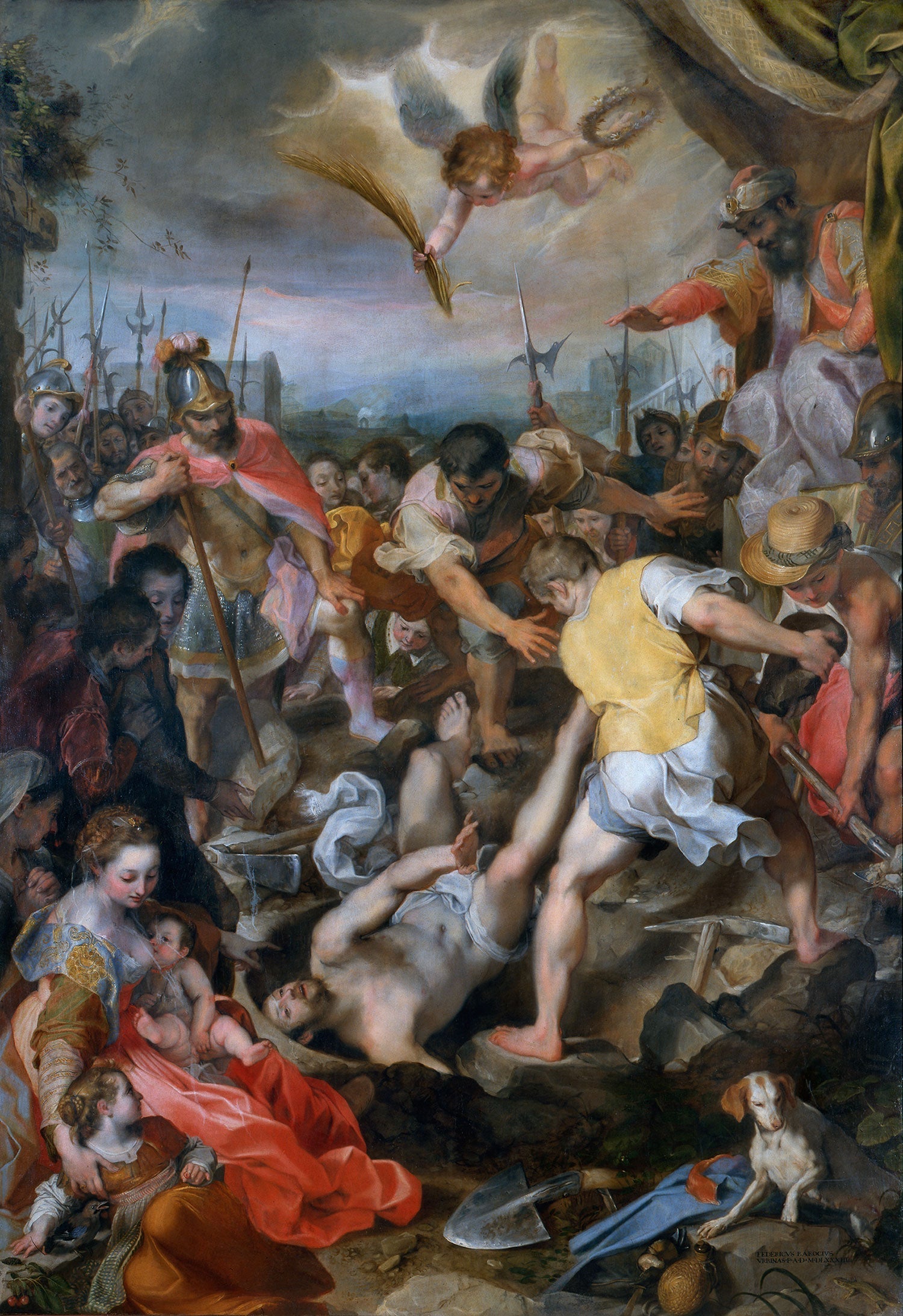 Martírio di San Vitale - Federico Barroci image 1 reproduction de peinture à l’huile