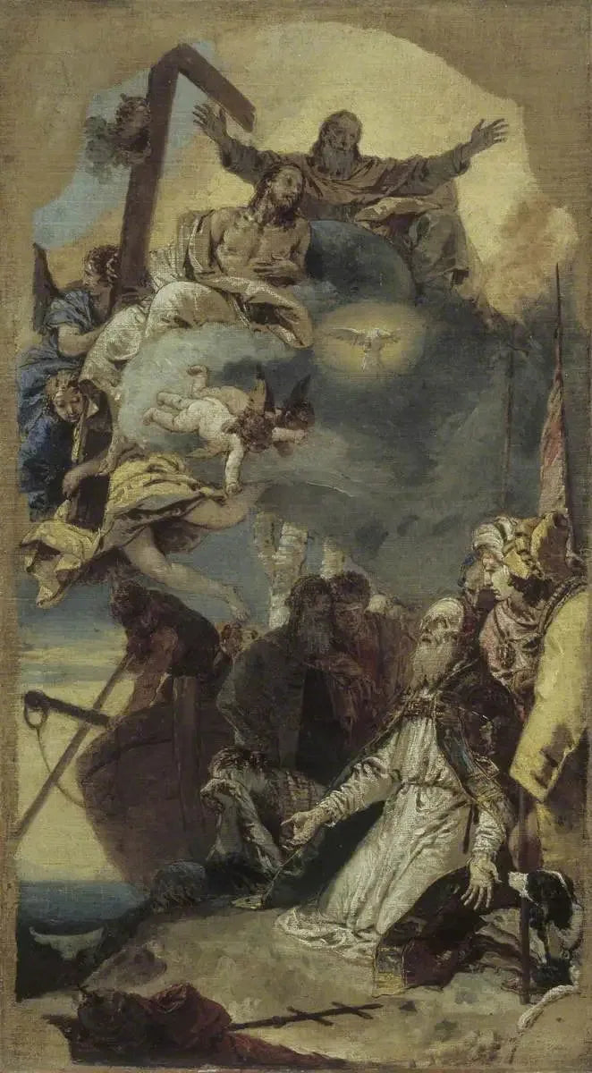 Martyre de saint Clément - Giovanni Battista Tiepolo image 1 reproduction de peinture à l’huile