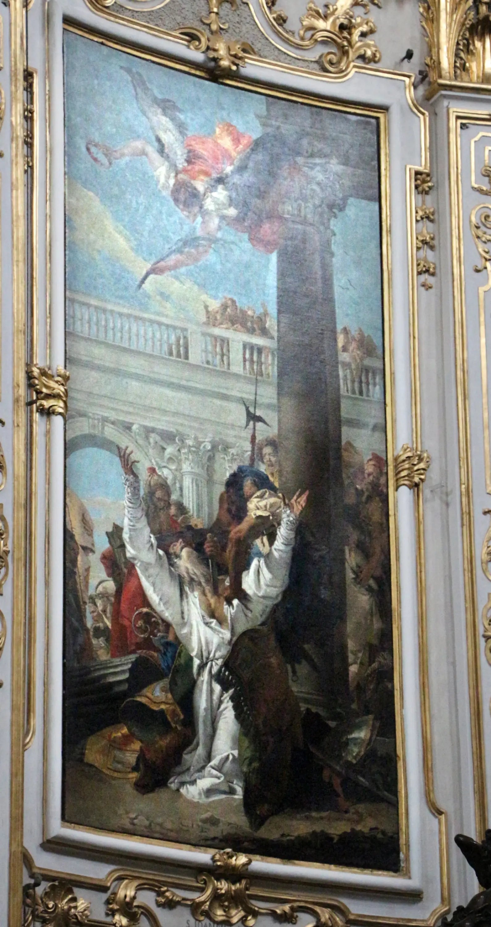 martyre de saint Jean l'évêque - Giovanni Battista Tiepolo image 1 copie de tableau peinte à la main
