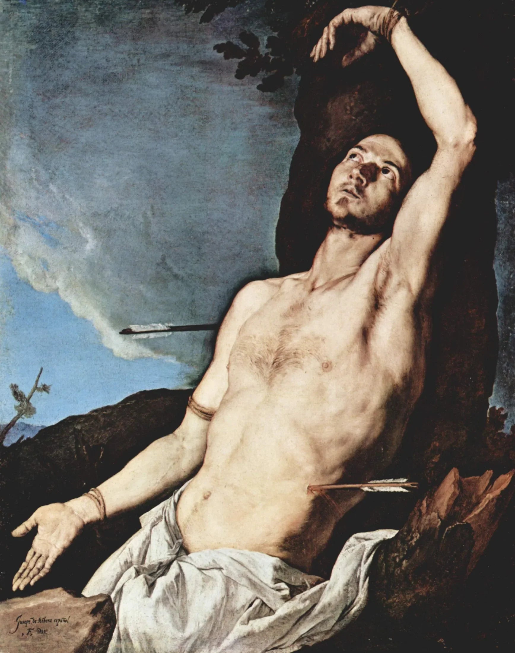 Martyre de saint Sébastien - Jusepe de Ribera image 1 tableau peint à l’huile sur toile