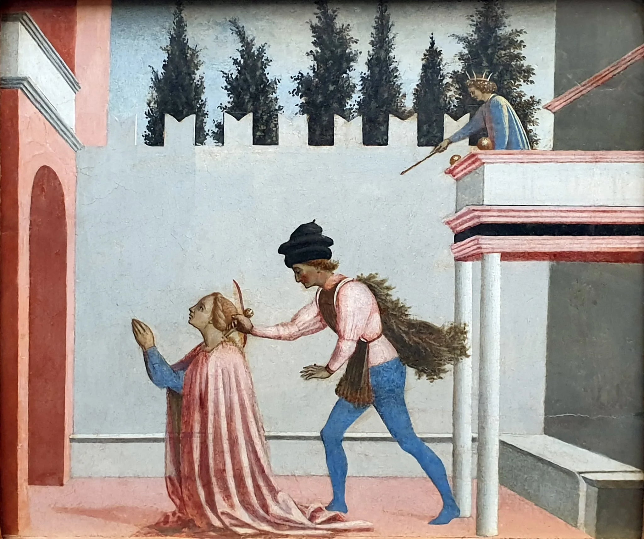 Martyre de sainte Lucie - Domenico Veneziano image 1 copie peinte à la main à l’huile