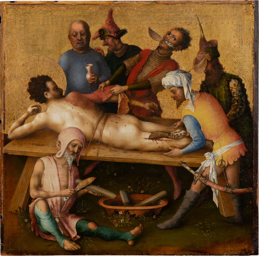 Martyre des Apôtres: Martyre de saint Barthélemy - Stefan Lochner - Alpha Reproduction
