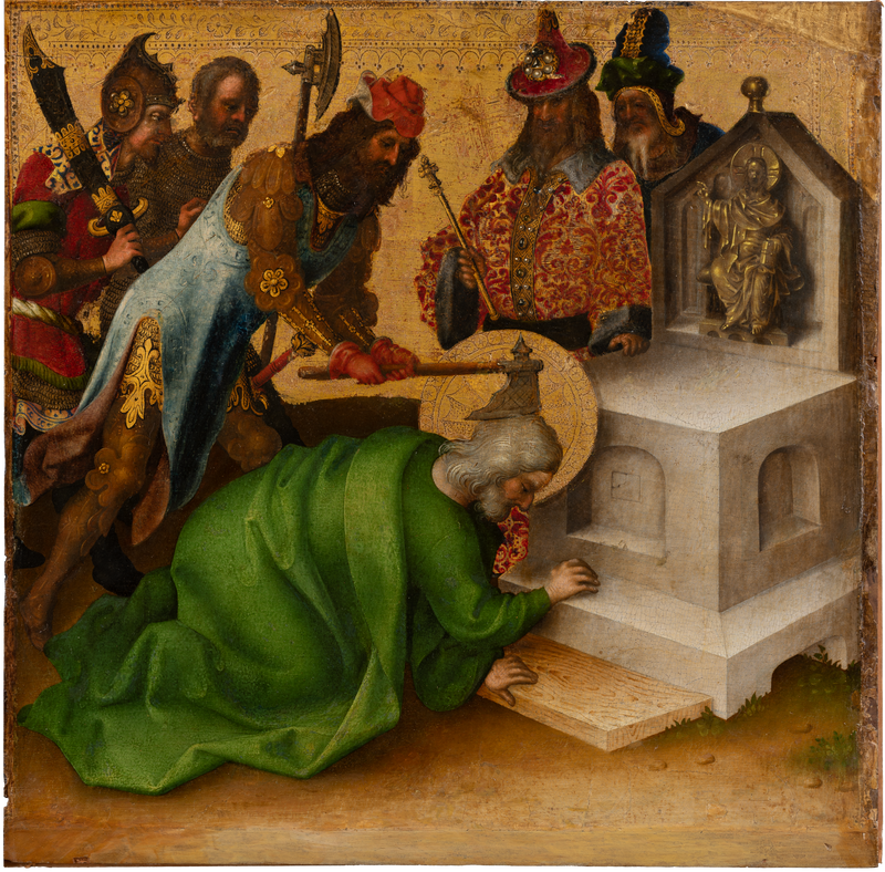 Martyre des Apôtres : Martyre de saint Matthias - Stefan Lochner