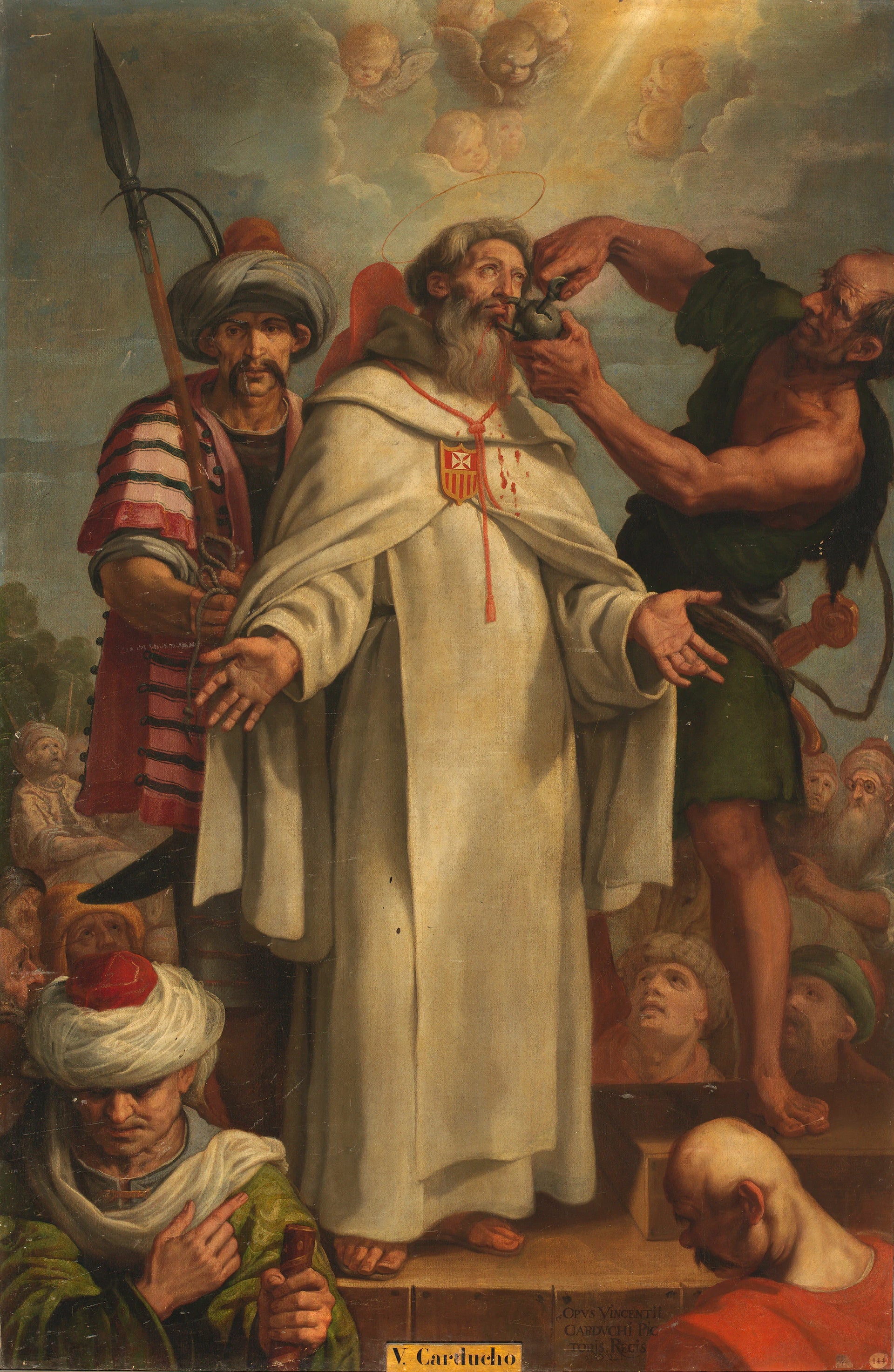 Martyre de Saint Ramón Nonato - Vincenzo Carducci