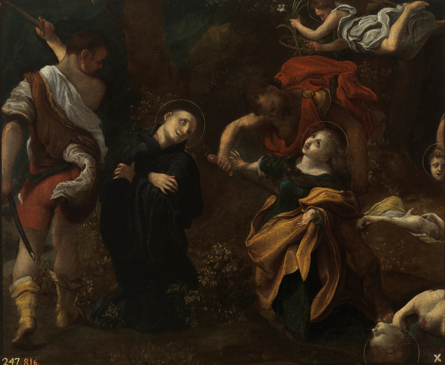 Martyre des saints Placidus, Flavia, Eutychius et Victorinus - Artiste inconnu