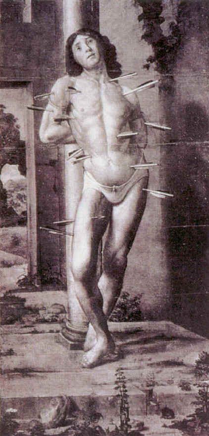 Martyrium des hl. Sebastian - Pedro Berruguete