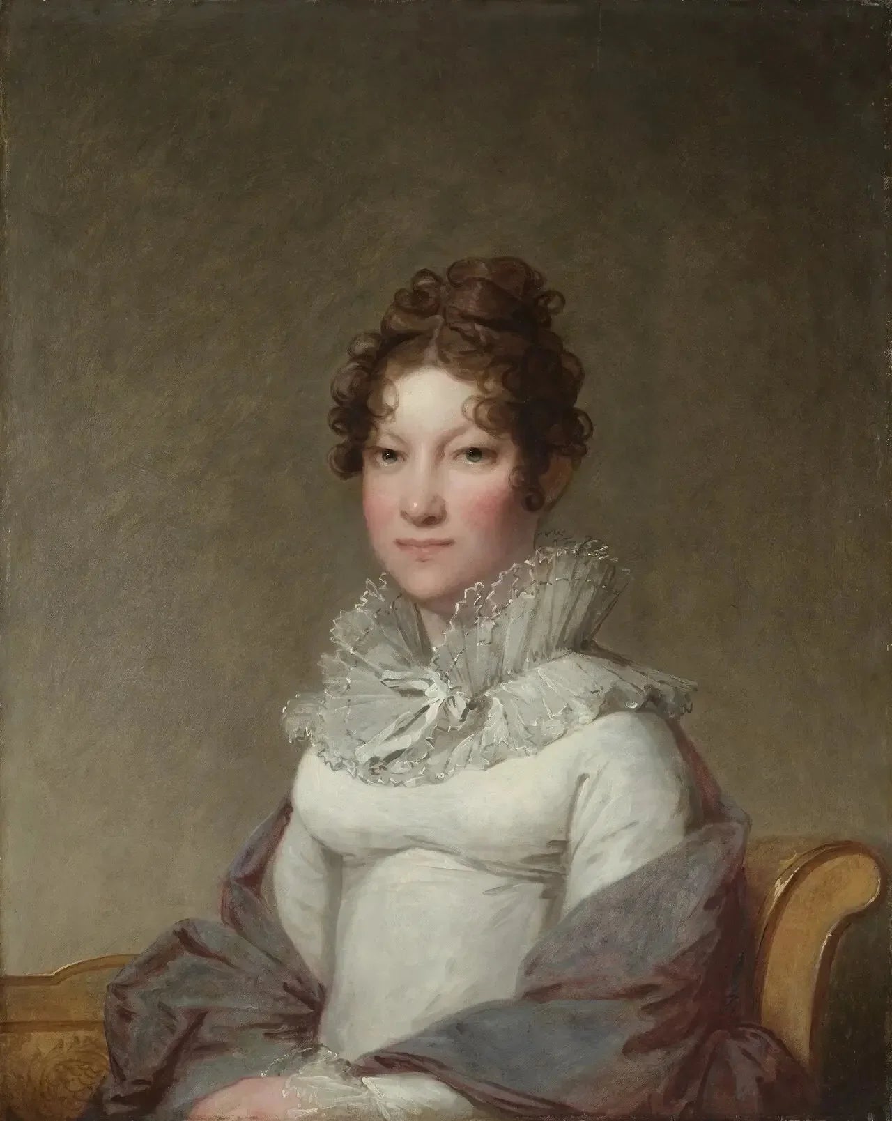 Mary Campbell Stuart - Gilbert Stuart image 1 copie de tableau peinte à la main