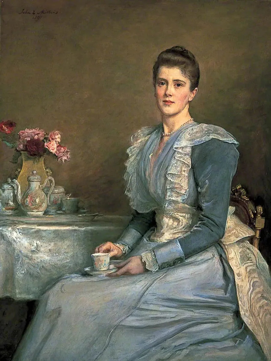 Mary Chamberlain, née Endicott (1864–1957) - John Everett Millais image 1 copie peinte à la main à l’huile
