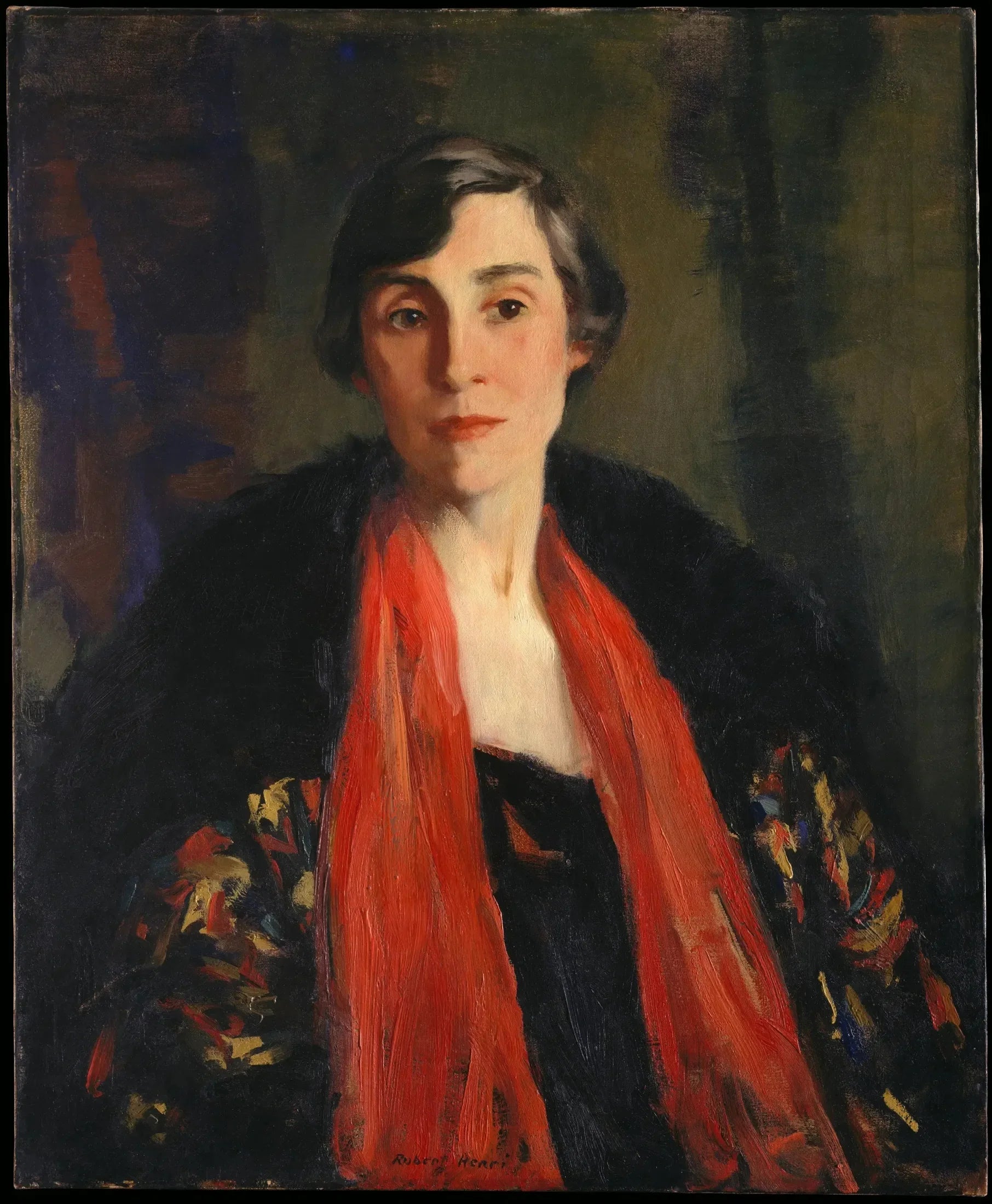 Mary Fanton Roberts - Robert Henri image 1 copie de tableau peinte à la main