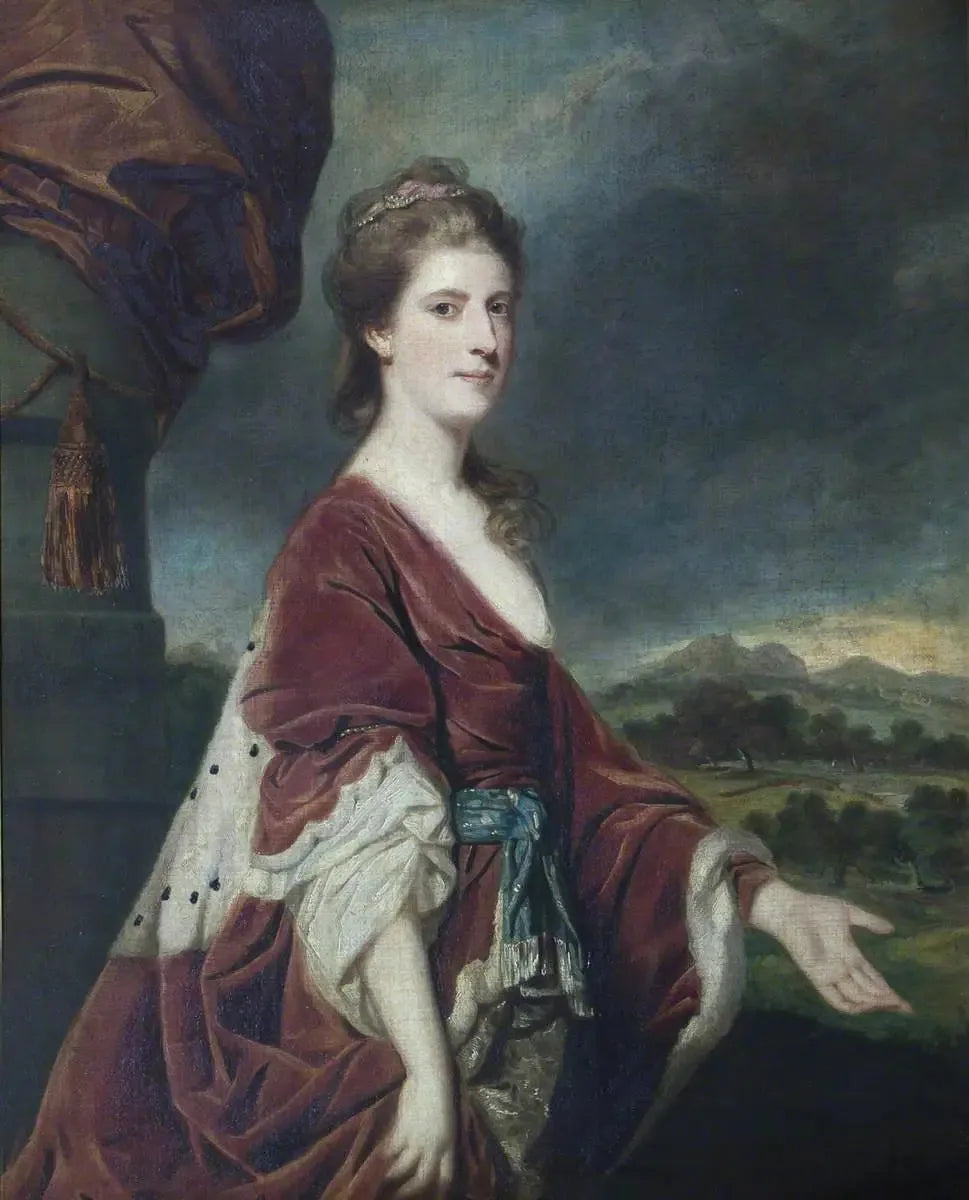 Mary Lloyd, comtesse de Rothes (décédée en 1820), plus tard Mme Bennet Langton - Joshua Reynolds image 1 reproduction de peinture à l’huile