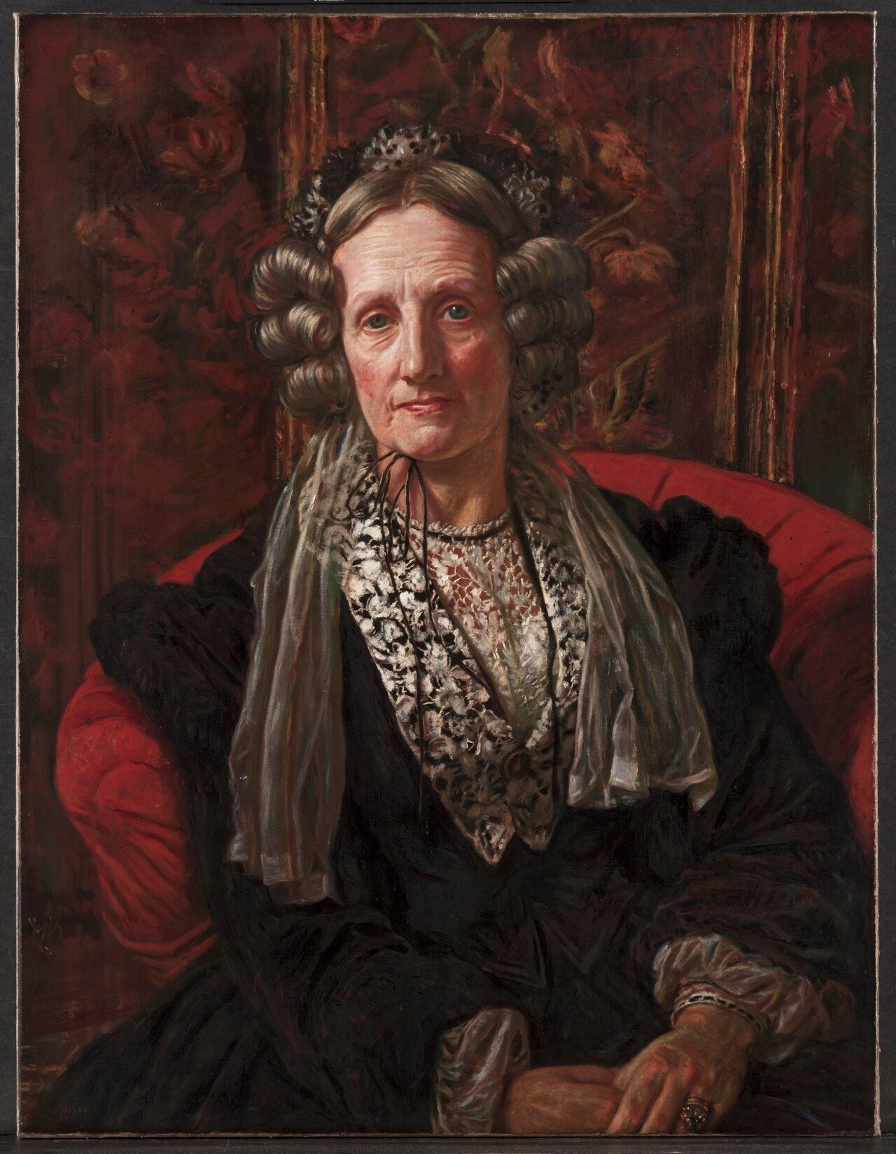 Mary Walker Waugh - William Holman Hunt image 1 tableau peint à l’huile sur toile