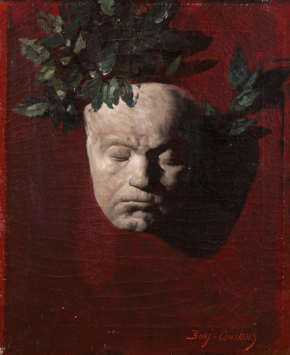 Masque de Beethoven - Jean-Joseph Benjamin-Constant image 1 tableau peint à l’huile sur toile