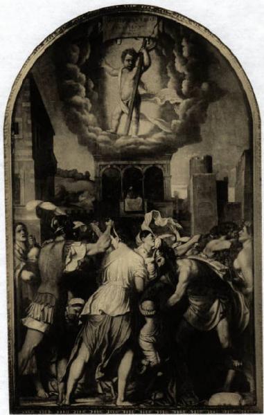 Massacre des Innocents - Alessandro Bonvicino image 1 reproduction de peinture à l’huile