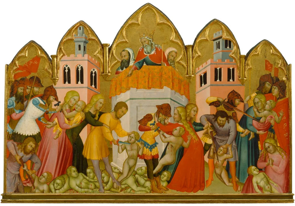 Massacre des Innocents - Bartolo di Fredi image 1 reproduction de peinture à l’huile