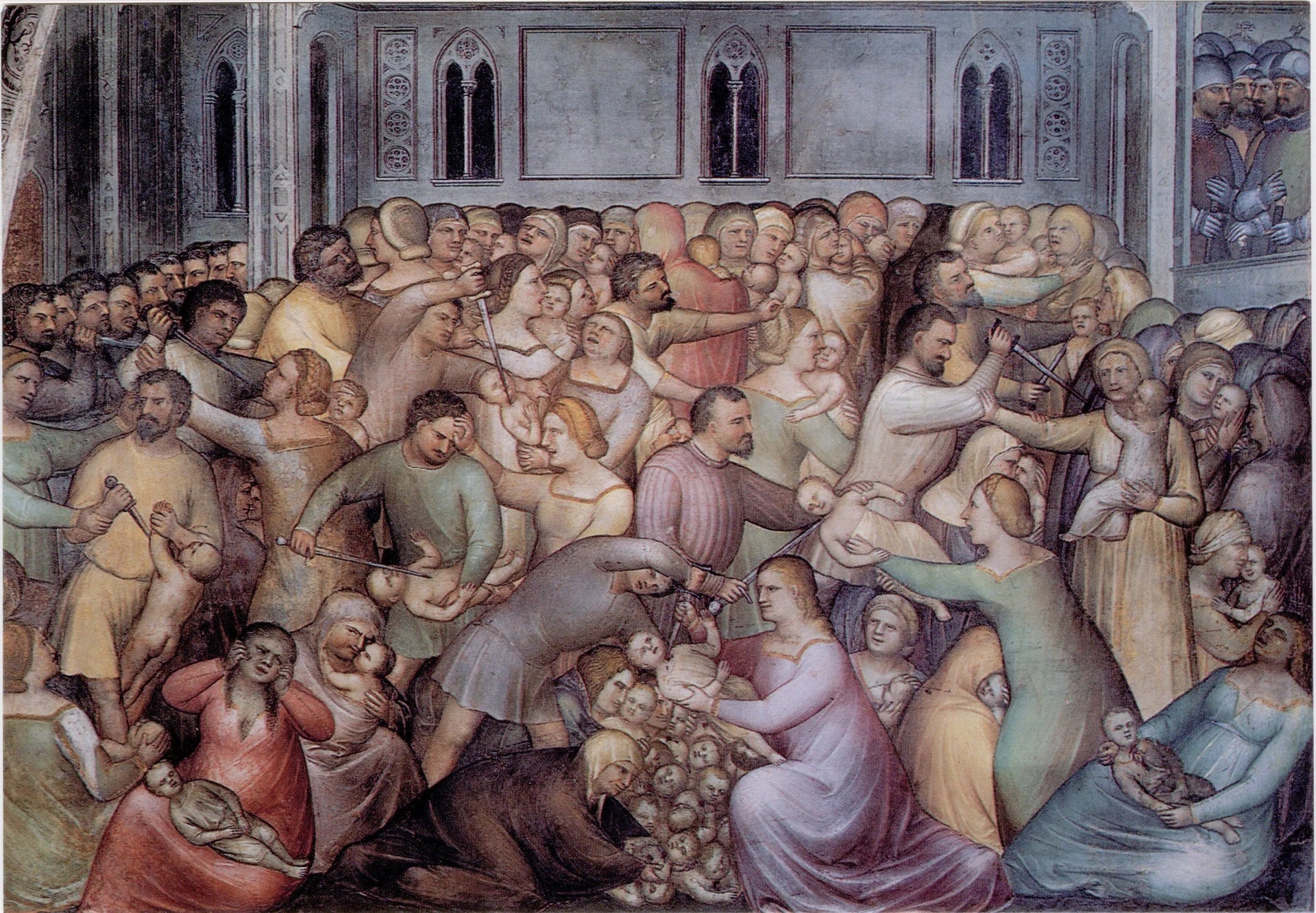 Massacre des Innocents - Giusto de' Menabuoi image 1 reproduction d’œuvre d’art à l’huile