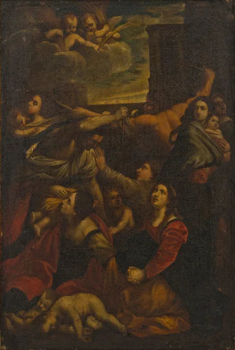 Massacre des Innocents - Luca Signorelli image 1 reproduction de peinture à l’huile