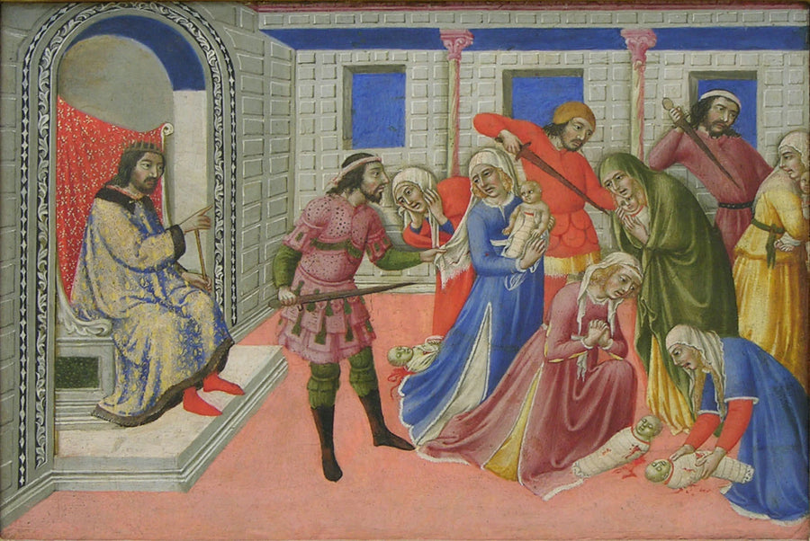 Le massacre des innocents - Sano di Pietro (Ansano di Pietro di Mencio)