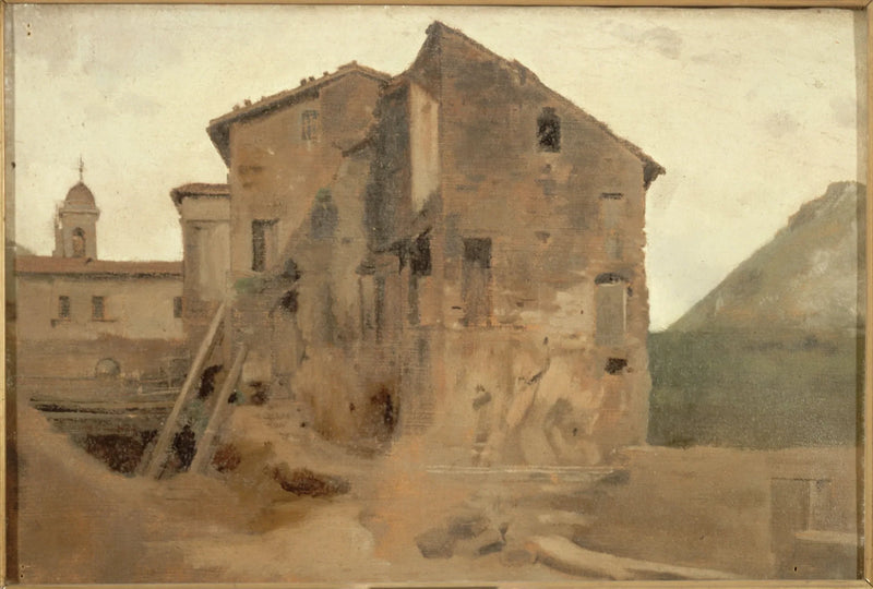 Masure dans la campagne de Rome - Jean-Jacques Henner