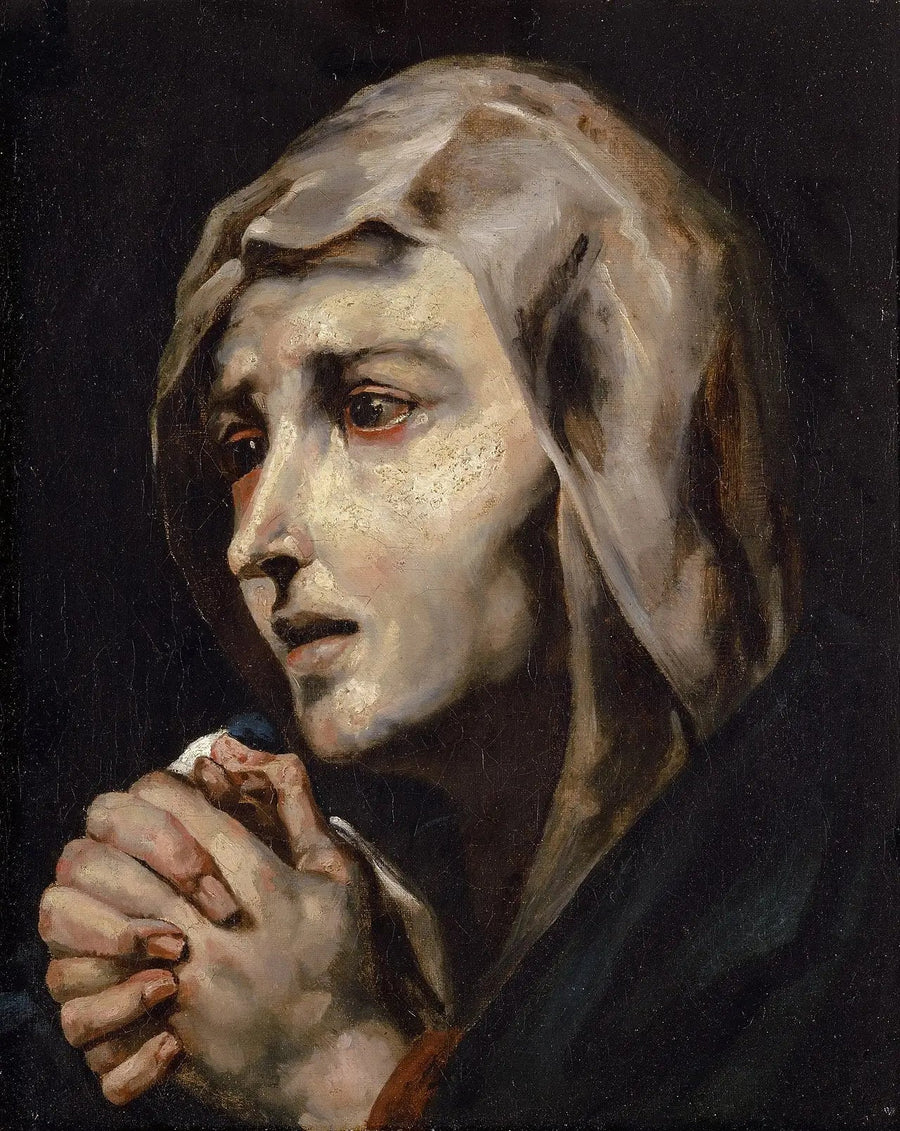 Mater dolorosa, copie d'après Ribera - Théodore Géricault