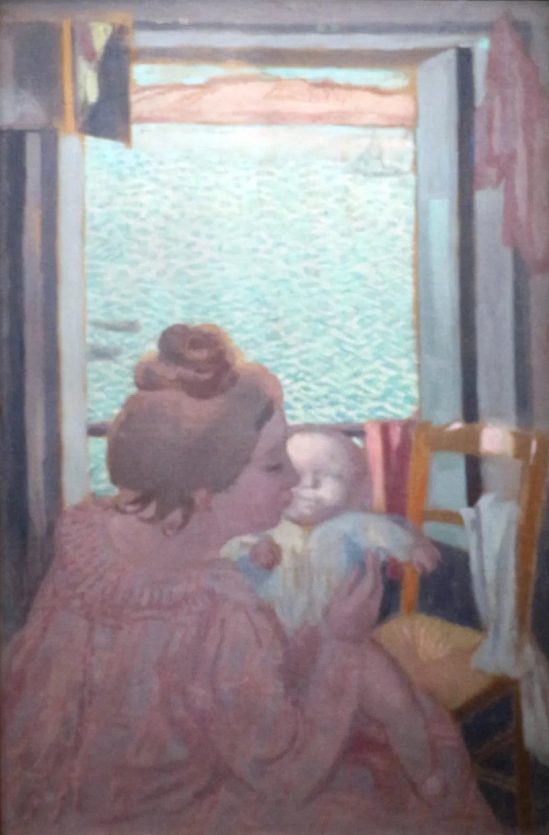 maternité à la fenêtre - Maurice Denis image 1 tableau peint à l’huile sur toile