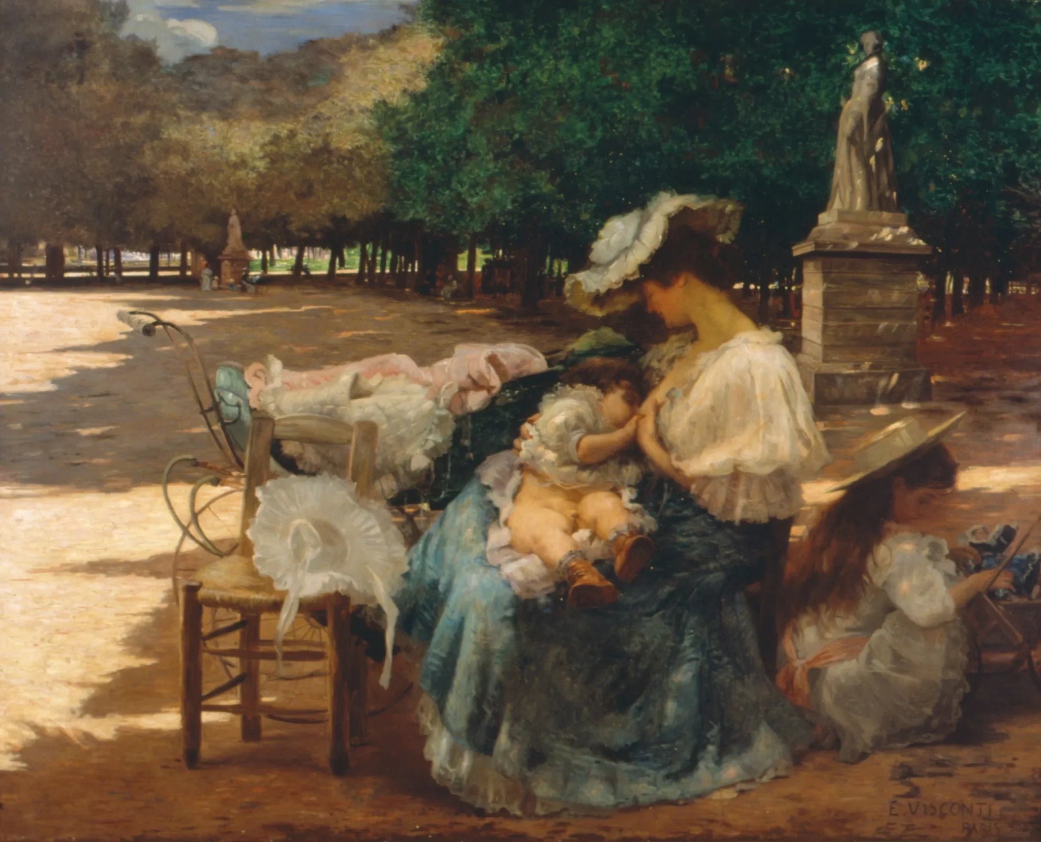 Maternité - Eliseu Visconti image 1 reproduction réalisée par Alpha Reproduction