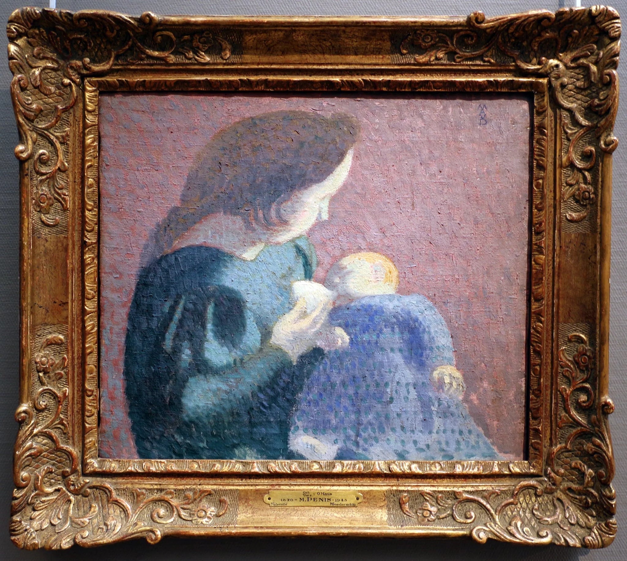 Maternité - Maurice Denis image 1 copie peinte à la main à l’huile