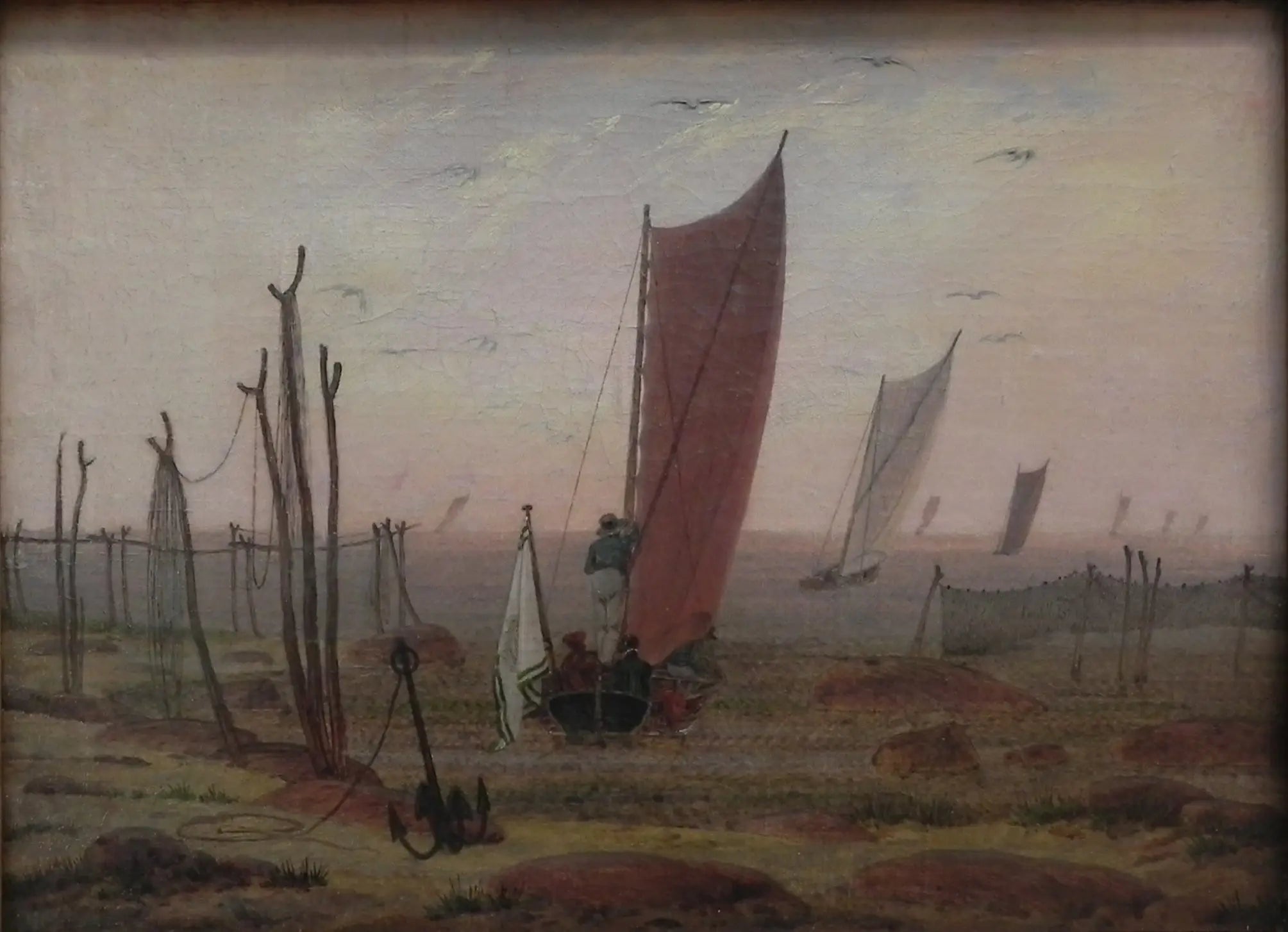 Matin - Caspar David Friedrich image 1 copie peinte à la main à l’huile