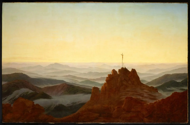 Matin dans les Monts des Géants - Caspar David Friedrich